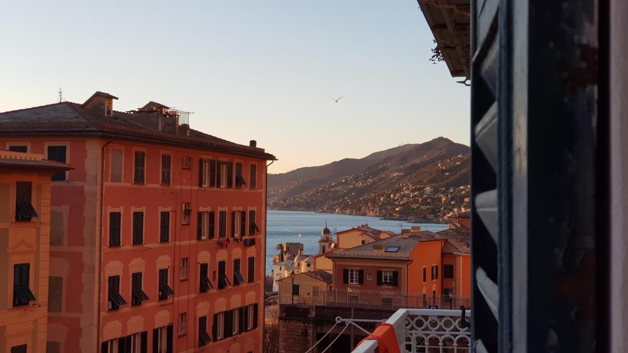 La Scialuppa Lägenhet Camogli Exteriör bild